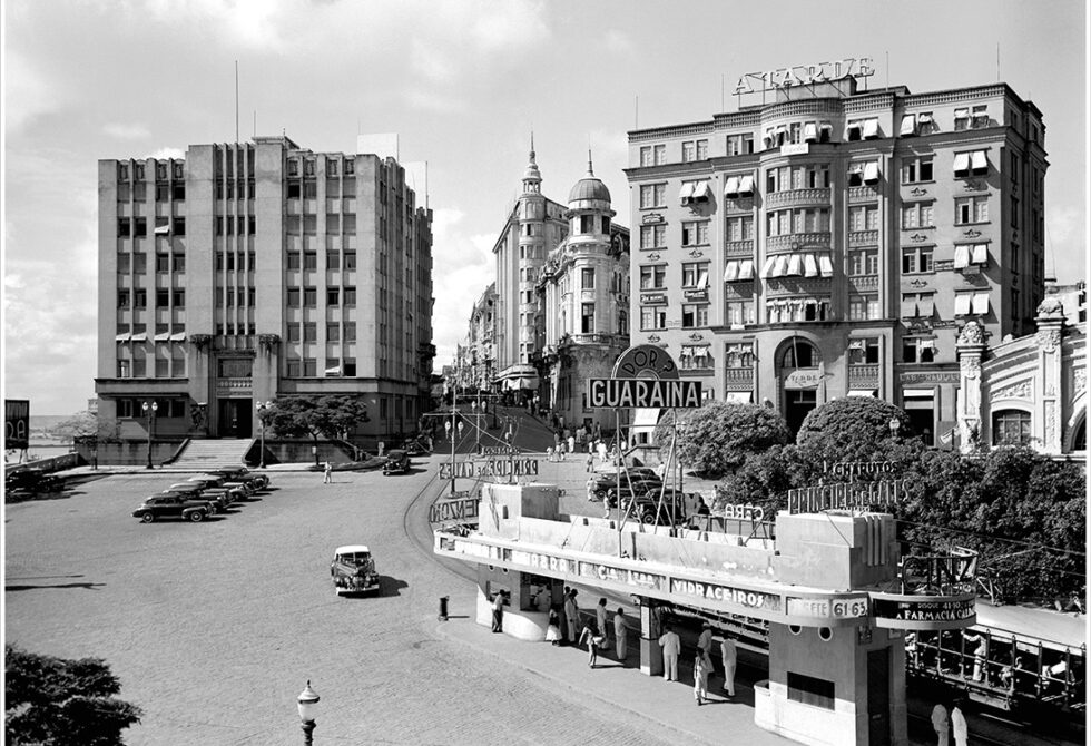 Panorama da Praça Castro Alves, década de 1940
