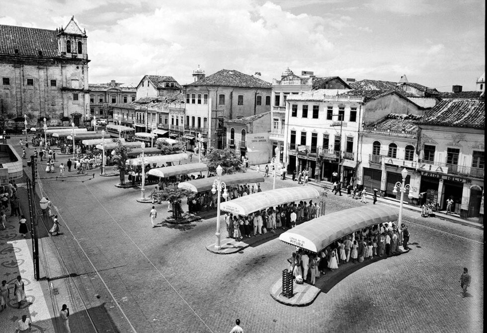 Praça da Sé. Década de 1940